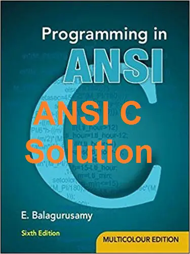 Programming-ANSI-C-E